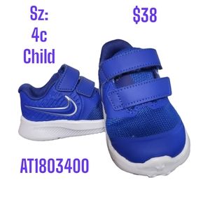Nike Star Runner 2 (TDV) Infant / Baby / Sneaker / Shoe Sz 4c NWT Blue